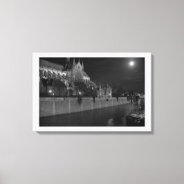 Notre Dame de Paris Canvas Afdruk