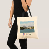 Notre Dame de Paris en Seine river - Frankrijk Tote Bag (Voorkant (product))