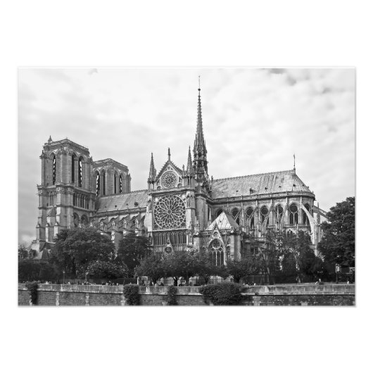 Notre-Dame de Paris Foto Afdruk (Voorkant)