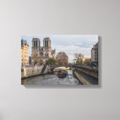 Notre Dame de Paris, Frankrijk Canvas Afdruk (Voorkant)