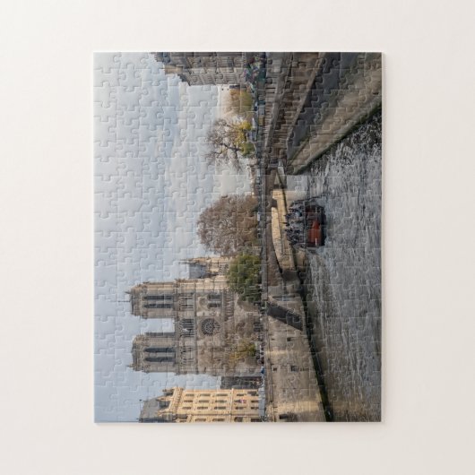 Notre Dame de Paris, Frankrijk Legpuzzel (Verticaal)