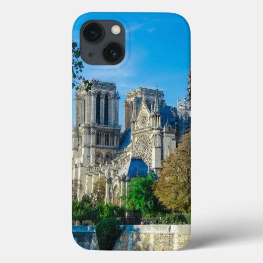 Notre Dame de Paris in Frankrijk Case-Mate iPhone Case (Achterkant)