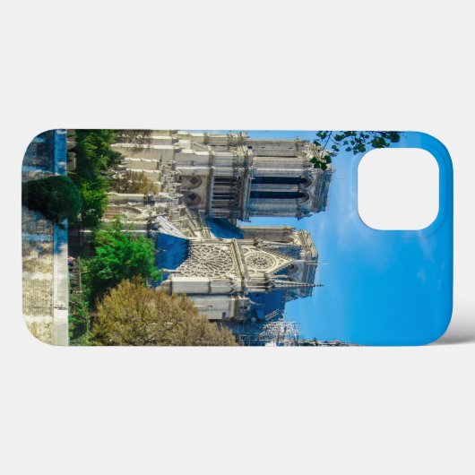 Notre Dame de Paris in Frankrijk Case-Mate iPhone Case (Achterkant (horizontaal))