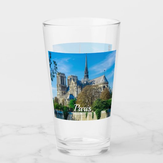 Notre Dame de Paris in Frankrijk Glas (Voorkant)