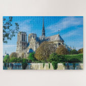 Notre Dame de Paris in Frankrijk Legpuzzel (Horizontaal)