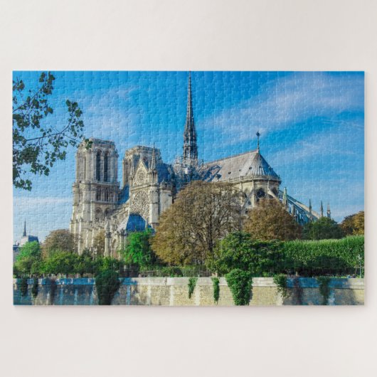 Notre Dame de Paris in Frankrijk Legpuzzel (Horizontaal)