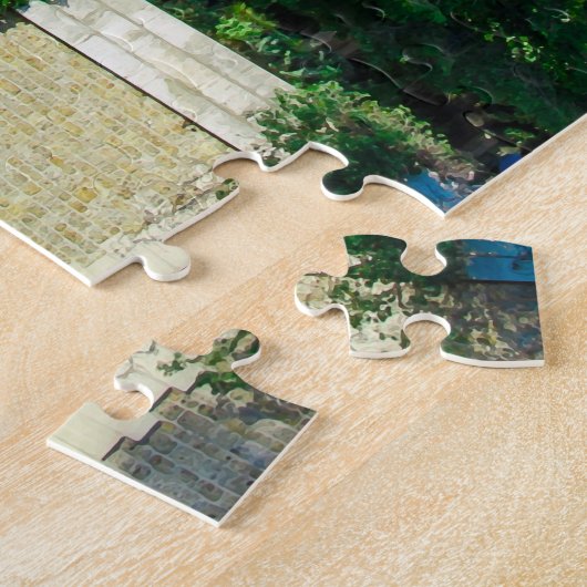 Notre Dame de Paris in Frankrijk Legpuzzel (Zijkant)