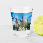 Notre Dame de Paris in Frankrijk Shot Glas (Voorkant)