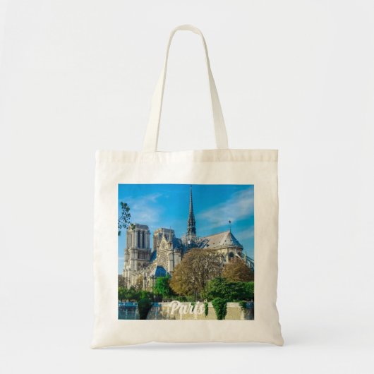 Notre Dame de Paris in Frankrijk Tote Bag (Voorkant)