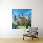 Notre Dame de Paris in Frankrijk Wandkleed (In situ)