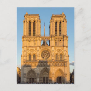 Notre Dame de Paris in Golden Hour - Parijs, Frank Briefkaart