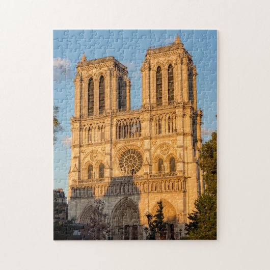 Notre Dame de Paris in Golden Hour - Parijs, Frank Legpuzzel (Verticaal)