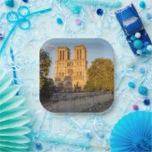 Notre Dame de Paris in Golden Hour - Parijs, Frank Papieren Bordje (Feest)