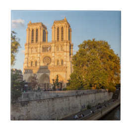 Notre Dame de Paris in Golden Hour - Parijs, Frank Tegeltje