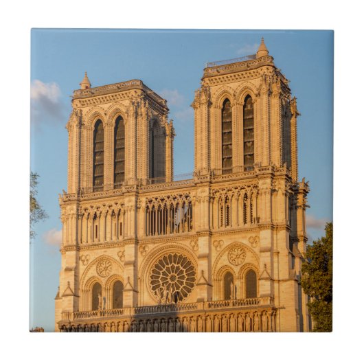 Notre Dame de Paris in Golden Hour - Parijs, Frank Tegeltje (Voorkant)
