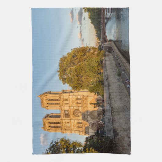 Notre Dame de Paris in Golden Hour - Parijs, Frank Theedoek (Verticaal)