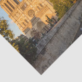 Notre Dame de Paris in Golden Hour - Parijs, Frank Tissuepapier (Detail)