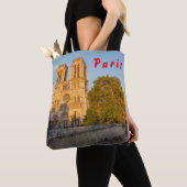 Notre Dame de Paris in Golden Hour - Parijs, Frank Tote Bag (Dichtbij)