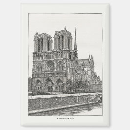 Notre Dame de Paris Kathedraal Magnet