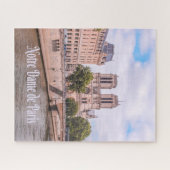 Notre Dame de Paris katholieke kathedraal Legpuzzel (Horizontaal)