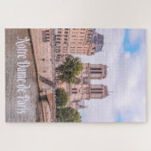 Notre Dame de Paris katholieke kathedraal Legpuzzel (Horizontaal)