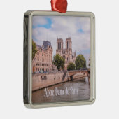 Notre Dame de Paris katholieke kathedraal Metalen Ornament (Rechts)
