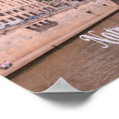 Notre Dame de Paris katholieke kathedraal Poster (Hoek)