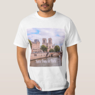 Notre Dame de Paris katholieke kathedraal T-shirt