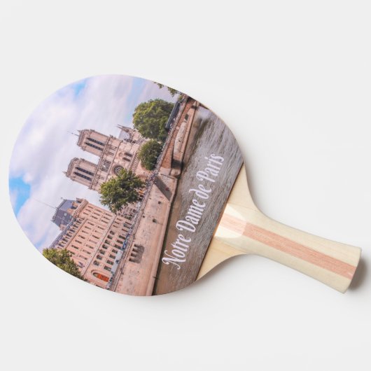 Notre Dame de Paris katholieke kathedraal Tafeltennisbatje (Zijkant)