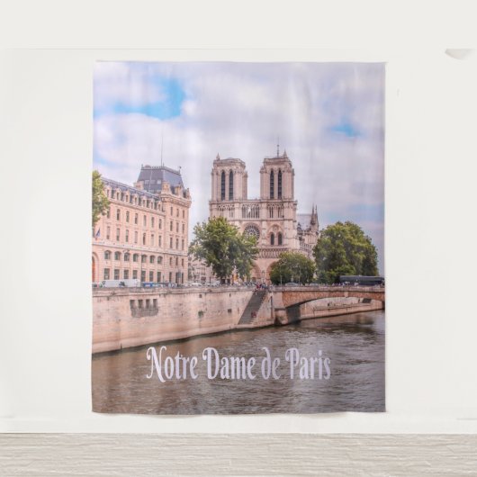 Notre Dame de Paris katholieke kathedraal Wandkleed (Voorkant)