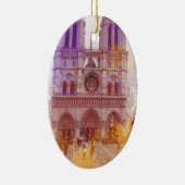 Notre Dame de Paris Keramisch Ornament (Rechts)