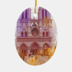 Notre Dame de Paris Keramisch Ornament