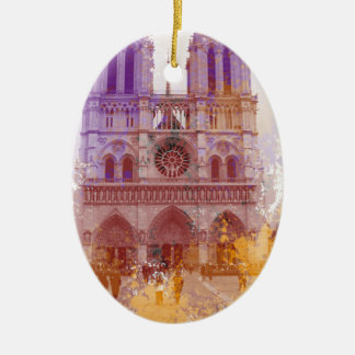 Notre Dame de Paris Keramisch Ornament