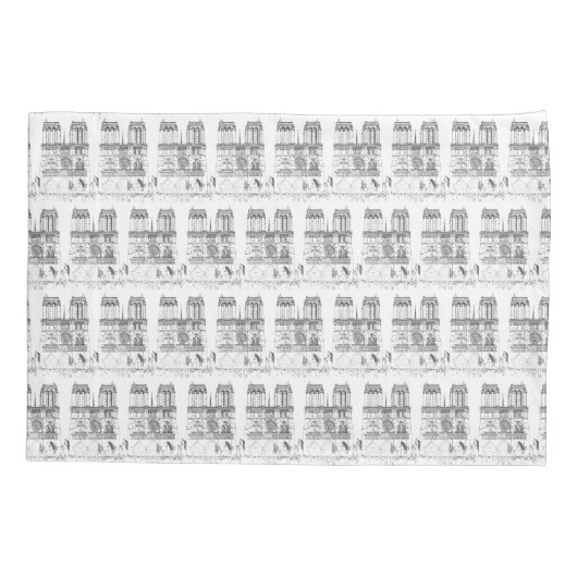 Notre Dame de Paris Kussensloop (Achterkant)