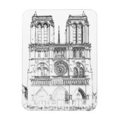 Notre Dame de Paris Magneet (Verticaal)