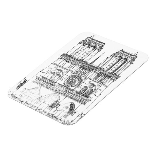 Notre Dame de Paris Magneet (Linkerzijde)
