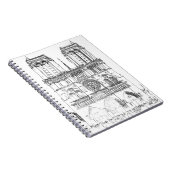 Notre Dame de Paris Notitieboek (Rechterzijde)