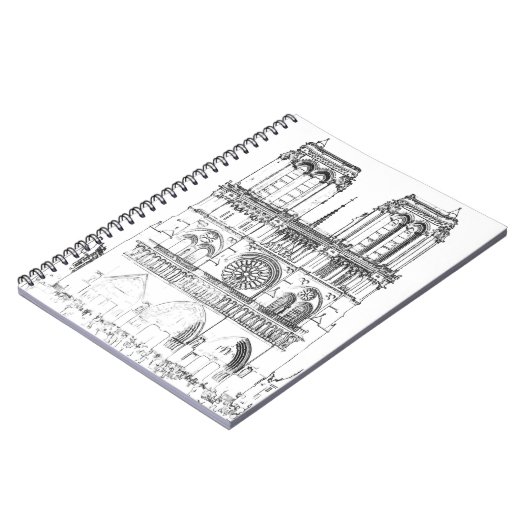 Notre Dame de Paris Notitieboek (Linkerzijde)