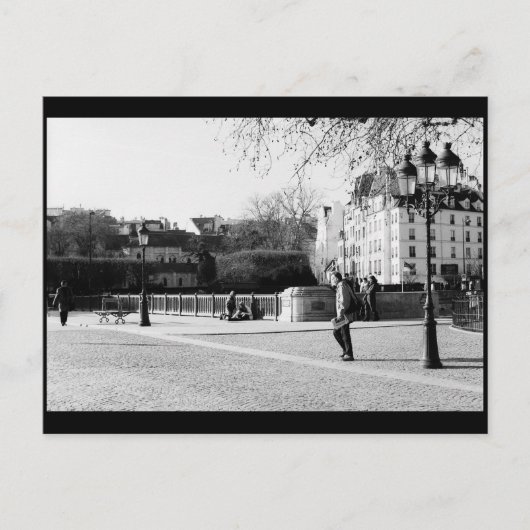 Notre-Dame de Paris, Parijs, Frankrijk Briefkaart (Voorkant)