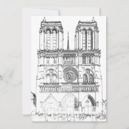 Notre Dame de Paris - Parijs, Frankrijk Kaart