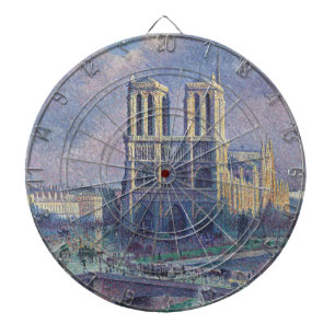 Notre-Dame de Paris (Parisian Cathedral, Frankrijk Dartbord