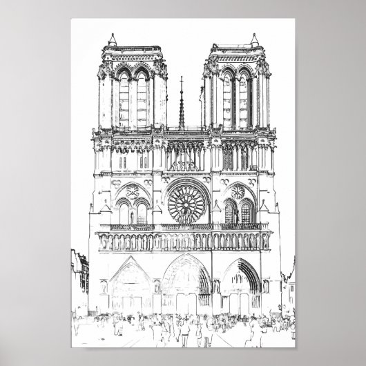 Notre Dame de Paris Poster (Voorkant)