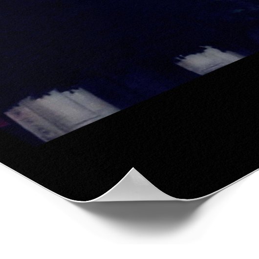 NOTRE DAME DE PARIS-poster Poster (Hoek)