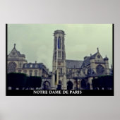 NOTRE DAME DE PARIS-poster Poster (Voorkant)
