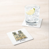 Notre-Dame de Paris Souvenir France Cathedral Kartonnen Onderzetters (Insitu)