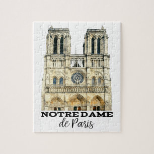 Notre-Dame de Paris Souvenir France Cathedral Legpuzzel