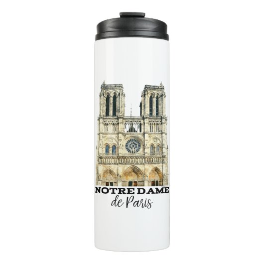 Notre-Dame de Paris Souvenir France Cathedral Thermosbeker (Voorkant)