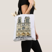 Notre-Dame de Paris Souvenir France Cathedral Tote Bag (Dichtbij)