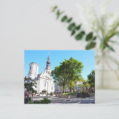 Notre Dame de Quebec Basilica Cathedraal Briefkaar Briefkaart (Staand voorkant)