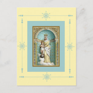 Notre Dame des Victoire met Jezus Briefkaart